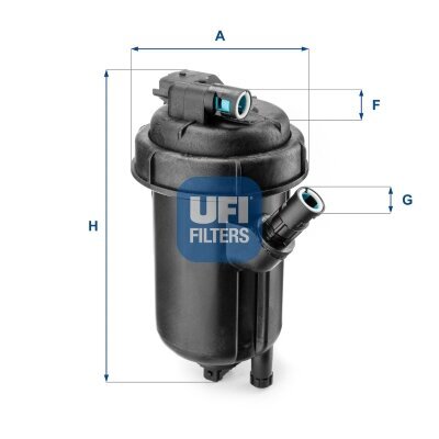 Kraftstofffilter UFI 55.125.00