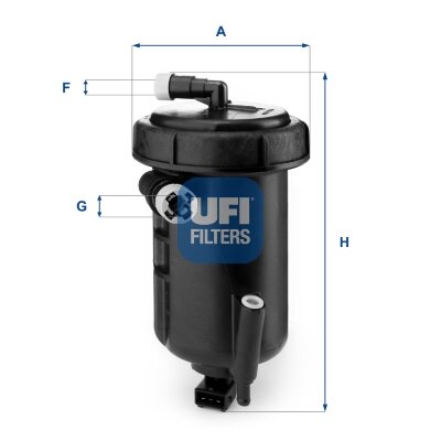 Kraftstofffilter UFI 55.147.00 Bild Kraftstofffilter UFI 55.147.00