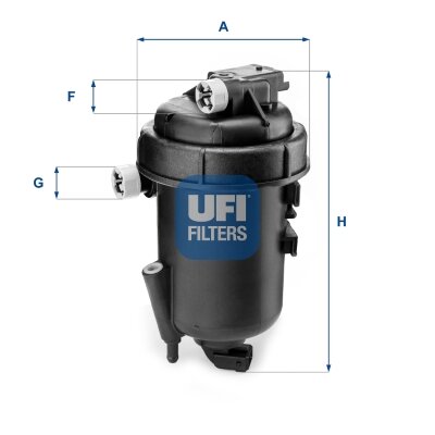 Kraftstofffilter UFI 55.179.00