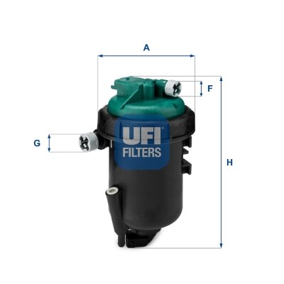 Kraftstofffilter UFI 55.181.00