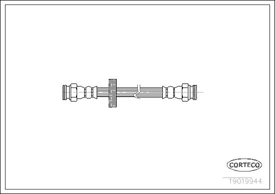 Bremsschlauch CORTECO 19019944