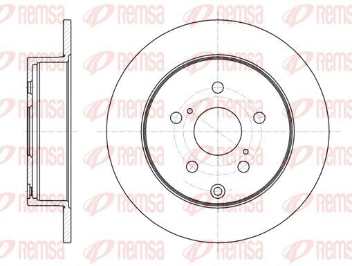 Bremsscheibe REMSA 61088.00