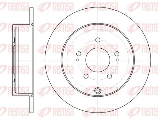 Bremsscheibe REMSA 61098.00