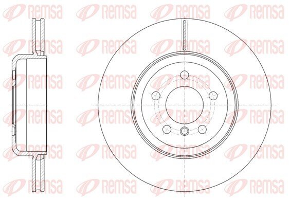 Bremsscheibe REMSA 61551.10