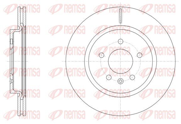 Bremsscheibe REMSA 62106.10