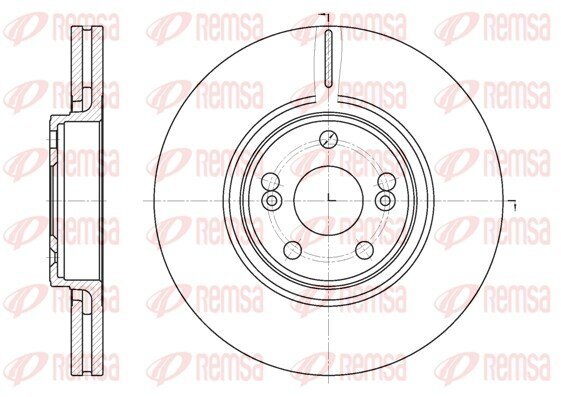 Bremsscheibe REMSA 6694.10