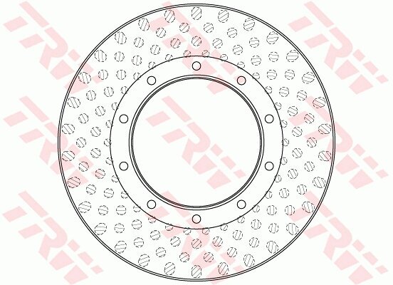 Bremsscheibe TRW DF5010S