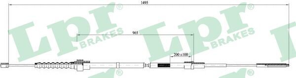 Seilzug, Feststellbremse LPR C0951B