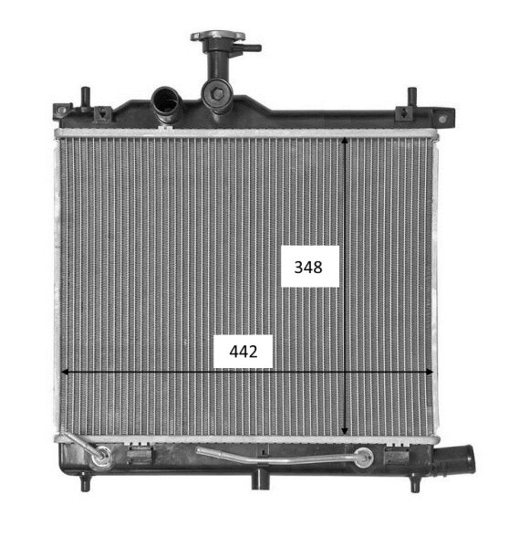 Kühler, Motorkühlung NRF 58460