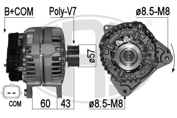 Generator 14 V ERA 209097A