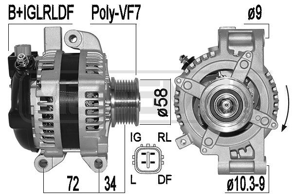 Generator 14 V ERA 209534A