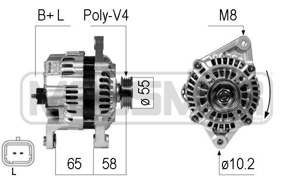 Generator 14 V ERA 210710A