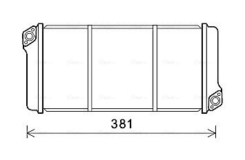 Wärmetauscher, Innenraumheizung AVA QUALITY COOLING MN6080
