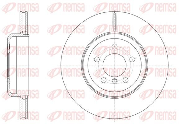 Bremsscheibe KAWE 61551 10