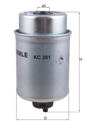 Kraftstofffilter MAHLE KC 381