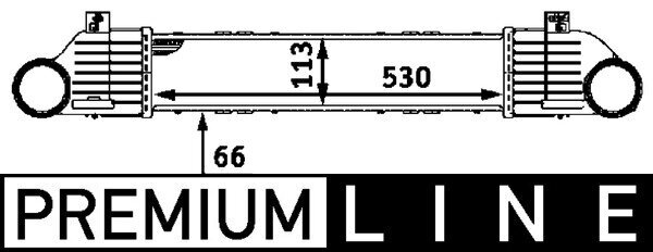 Ladeluftkühler MAHLE CI 48 000P