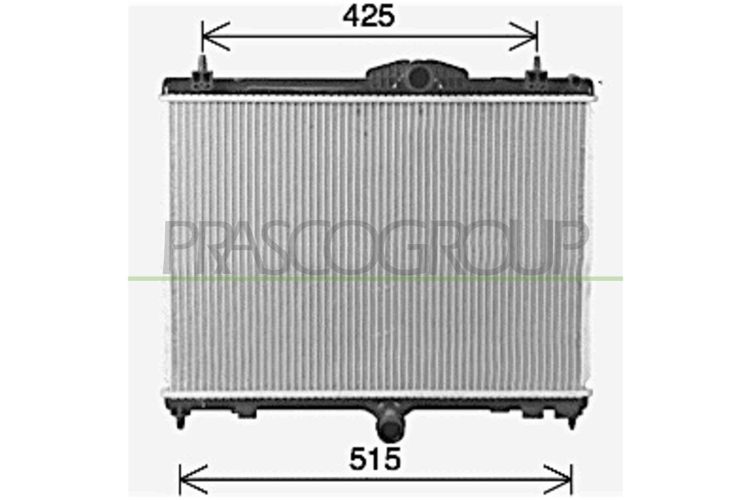 Kühler, Motorkühlung PRASCO PG530R004