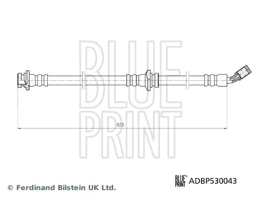 Bremsschlauch BLUE PRINT ADBP530043