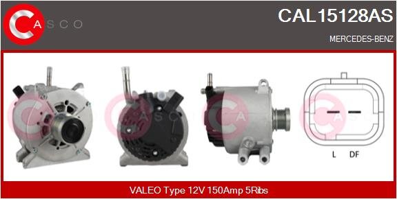 Generator 12 V CASCO CAL15128AS