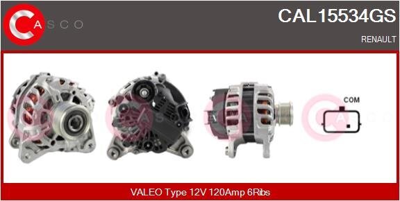 Generator 12 V CASCO CAL15534GS