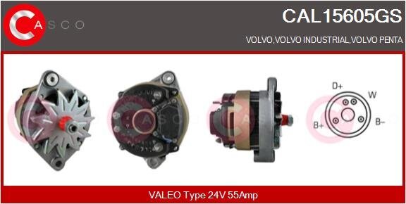 Generator 24 V CASCO CAL15605GS