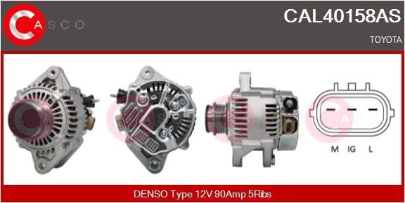 Generator 12 V CASCO CAL40158AS