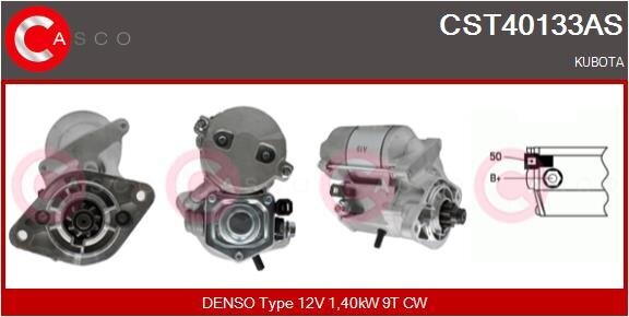 Starter 12 V 1,40 kW CASCO CST40133AS