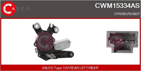 Wischermotor 12 V CASCO CWM15334AS