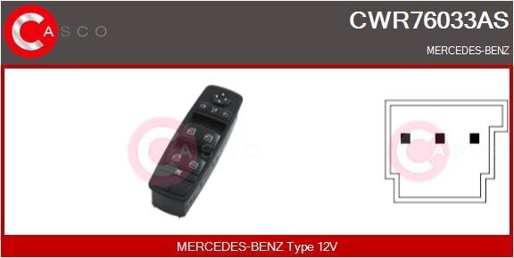 Fensterheber Schalter Schalteinheit Vorne Links für Mercedes-Benz W164 W251  V251