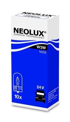 Glühlampe, Innenraumleuchte 24 V 3 W W3W NEOLUX® N505