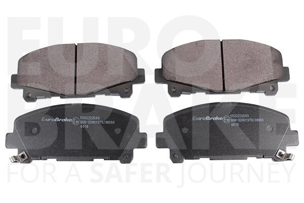 Bremsbelagsatz, Scheibenbremse EUROBRAKE 5502222643