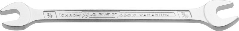 Doppel-Gabelschlüssel HAZET 450NA-3/8X7/16VKH