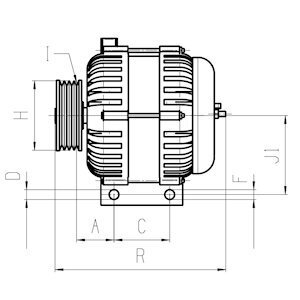 Generator 14 V HC-Cargo 116671