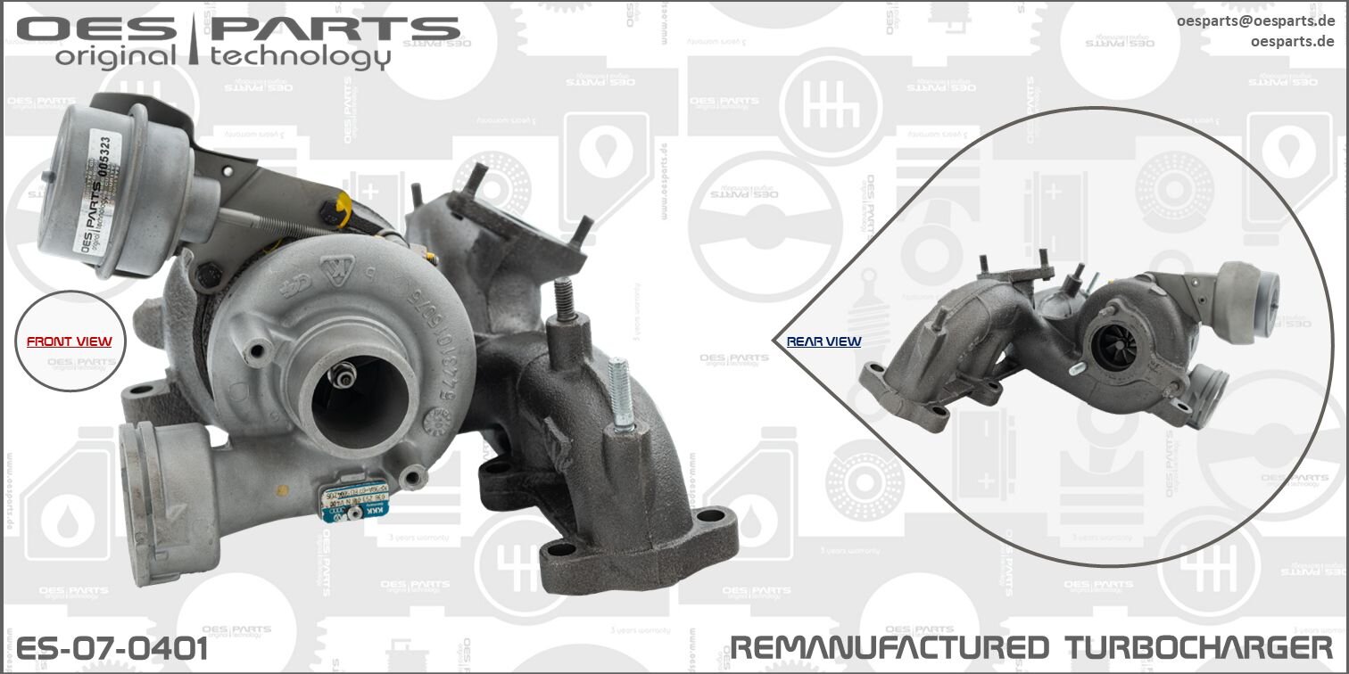 Lader, Aufladung OES PARTS ES-07-0401