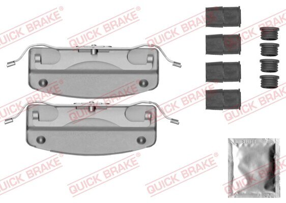 Zubehörsatz, Scheibenbremsbelag QUICK BRAKE 109-0041