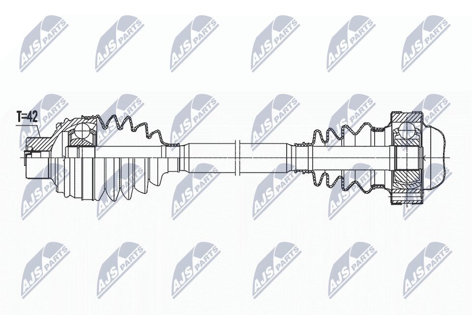 Antriebswelle NTY NPW-AU-032