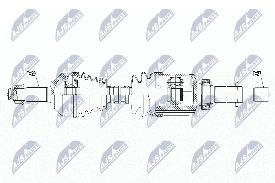 Antriebswelle NTY NPW-NS-062