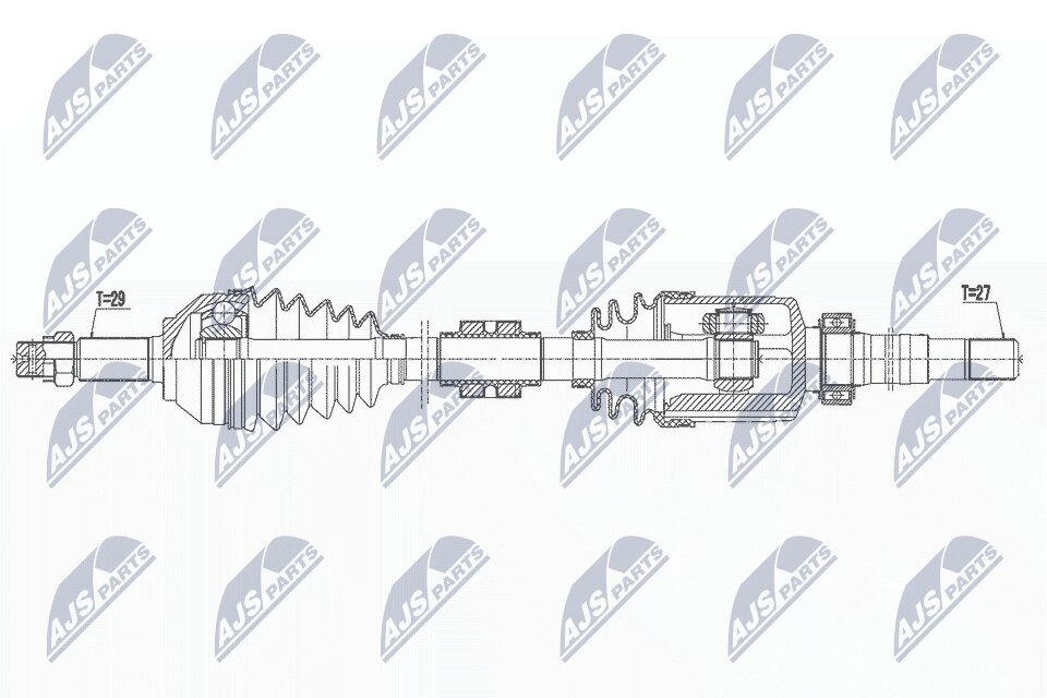 Antriebswelle NTY NPW-NS-160