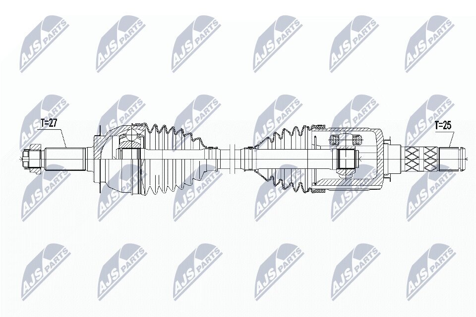 Antriebswelle NTY NPW-SB-015