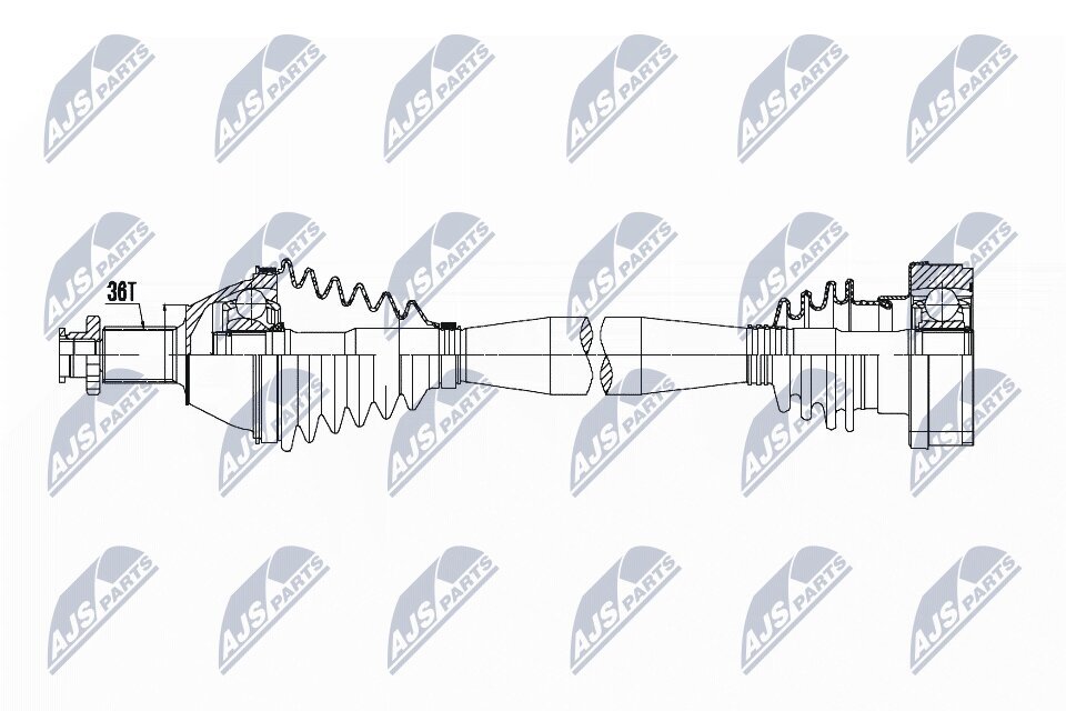 Antriebswelle NTY NPW-VW-056