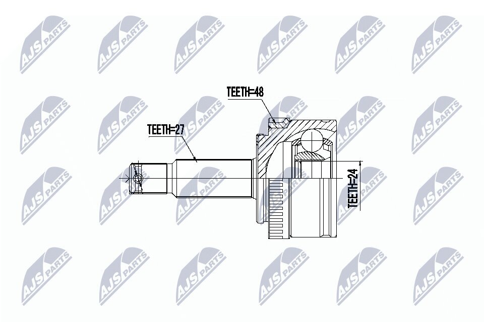 Gelenksatz, Antriebswelle NTY NPZ-HY-552