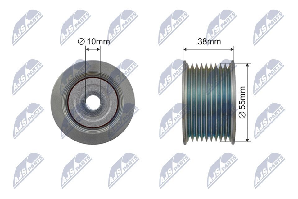 Spannrolle, Keilrippenriemen NTY RNK-TY-042